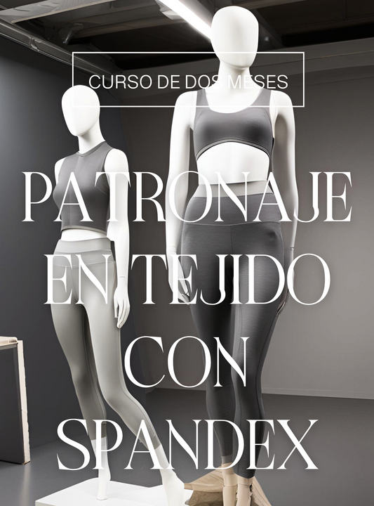 Curso de patronaje en tejido con spandex